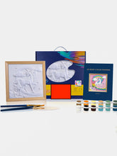 Load image into Gallery viewer, Relief Unicorn DIY 3D Oil Painting Kit