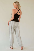 Load image into Gallery viewer, Davi & Dani Rhinestone Elastic Waist Joggers