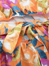 Load image into Gallery viewer, Printed Surplice Short Sleeve Dress