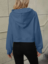 Load image into Gallery viewer, Mandy Half Zip Long Sleeve Sweatshirt
