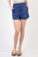 Load image into Gallery viewer, VERY J Drawstring Elastic Waist Linen Shorts