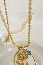 Load image into Gallery viewer, Flower Shell Pendant Copper Necklace