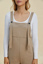 Load image into Gallery viewer, Double Take Full Size Texture Sleeveless Romper