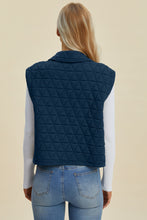 Load image into Gallery viewer, Double Take Full Size Pocketed Texture Snap Down Vest Coat
