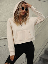 Load image into Gallery viewer, Mandy Half Zip Long Sleeve Sweatshirt