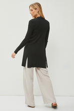 Load image into Gallery viewer, Be Cool Ribbed Open Front Long Sleeve Cardigan