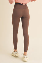 Load image into Gallery viewer, Yelete Full Size Fleece Lined High Waisted Leggings