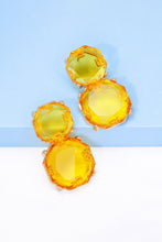 Load image into Gallery viewer, Geometrical Shape Zinc Alloy Frame Dangle Earrings