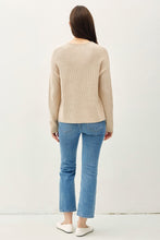 Load image into Gallery viewer, Be Cool Round Neck Long Sleeve Sweater