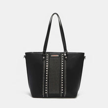 Load image into Gallery viewer, Nicole Lee USA Studded Decor Tote Bag