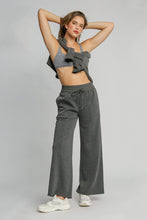 Load image into Gallery viewer, Umgee Full Size Drawstring Wide Leg Pants with Pockets