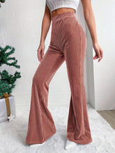 Load image into Gallery viewer, High Waist Flare Pants