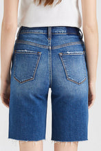 Load image into Gallery viewer, BAYEAS Full Size Super High Rise Denim Bermuda Shorts