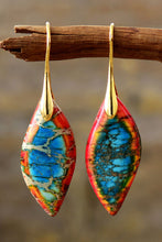Load image into Gallery viewer, Handmade Natural Stone Dangle Earrings