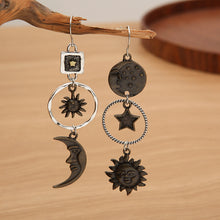 Load image into Gallery viewer, Star, Sun, and Moon Earrings