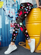 Load image into Gallery viewer, Printed High Waist Skinny Leggings