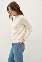 Load image into Gallery viewer, Be Cool Heathered Round Neck Long Sleeve Sweater
