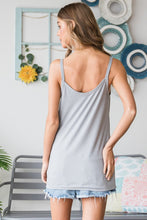 Load image into Gallery viewer, Heimish Full Size Quarter Button Ribbed Cami