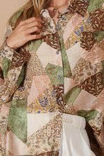 Load image into Gallery viewer, POL Button-Down Long Sleeve Printed Shirt