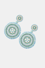 Load image into Gallery viewer, Beaded Boho Style Round Shape Dangle Earrings