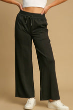 Load image into Gallery viewer, Umgee Drawstring Wide Leg Pants with Pockets