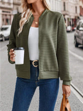 Load image into Gallery viewer, Zip Up Long Sleeve Jacket