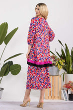 Load image into Gallery viewer, Celeste Full Size Floral A-Line Midi Skirt