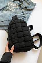 Load image into Gallery viewer, Quilted Nylon Crossbody Bag