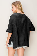 Load image into Gallery viewer, HYFVE V-Neck High-Low T-Shirt