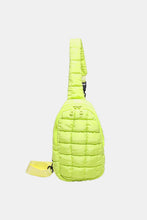 Load image into Gallery viewer, Quilted Nylon Crossbody Bag