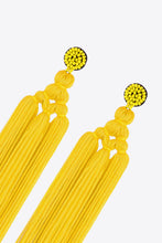 Load image into Gallery viewer, Beaded Tassel Earrings