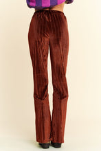 Load image into Gallery viewer, Davi & Dani Elastic Waist Knit Flare Pants