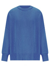 Load image into Gallery viewer, Round Neck Long Sleeve Sweater