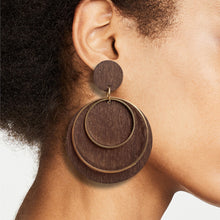 Load image into Gallery viewer, Geometric Drop Earrings