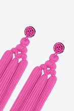 Load image into Gallery viewer, Beaded Tassel Earrings