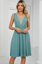 Load image into Gallery viewer, Pocketed V-Neck Wide Strap Dress