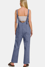 Load image into Gallery viewer, Zenana Pocketed Wide Strap Jumpsuit