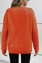 Load image into Gallery viewer, BOO Round Neck Long Sleeve Sweater