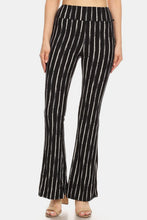 Load image into Gallery viewer, Leggings Depot Striped High Waist Flare Pants