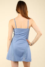 Load image into Gallery viewer, VERY J Mesh Detail Tennis Mini Active Dress with Shorts Inside