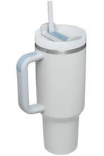 Load image into Gallery viewer, Stainless Steel Tumbler with Upgraded Handle and Straw