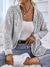 Load image into Gallery viewer, Zip-Up Hooded Sweater