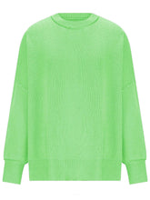 Load image into Gallery viewer, Round Neck Long Sleeve Sweater