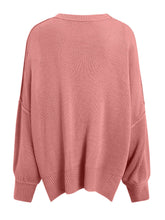 Load image into Gallery viewer, Round Neck Long Sleeve Sweater