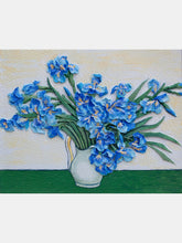 Load image into Gallery viewer, Relief Van Gogh's Irises DIY 3D Oil Painting Kit