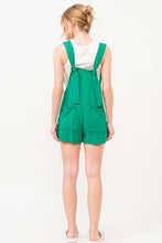 Load image into Gallery viewer, And The Why Button Up Tie Back Sleeveless Romper