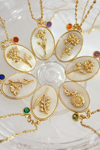 Load image into Gallery viewer, Flower Shell Pendant Copper Necklace