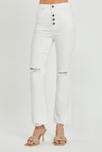 Load image into Gallery viewer, RISEN Full Size High Rise Button Fly Straight Ankle Jeans
