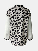 Load image into Gallery viewer, Fuzzy Button Up Long Sleeve Jacket