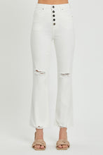 Load image into Gallery viewer, RISEN Full Size High Rise Button Fly Straight Ankle Jeans